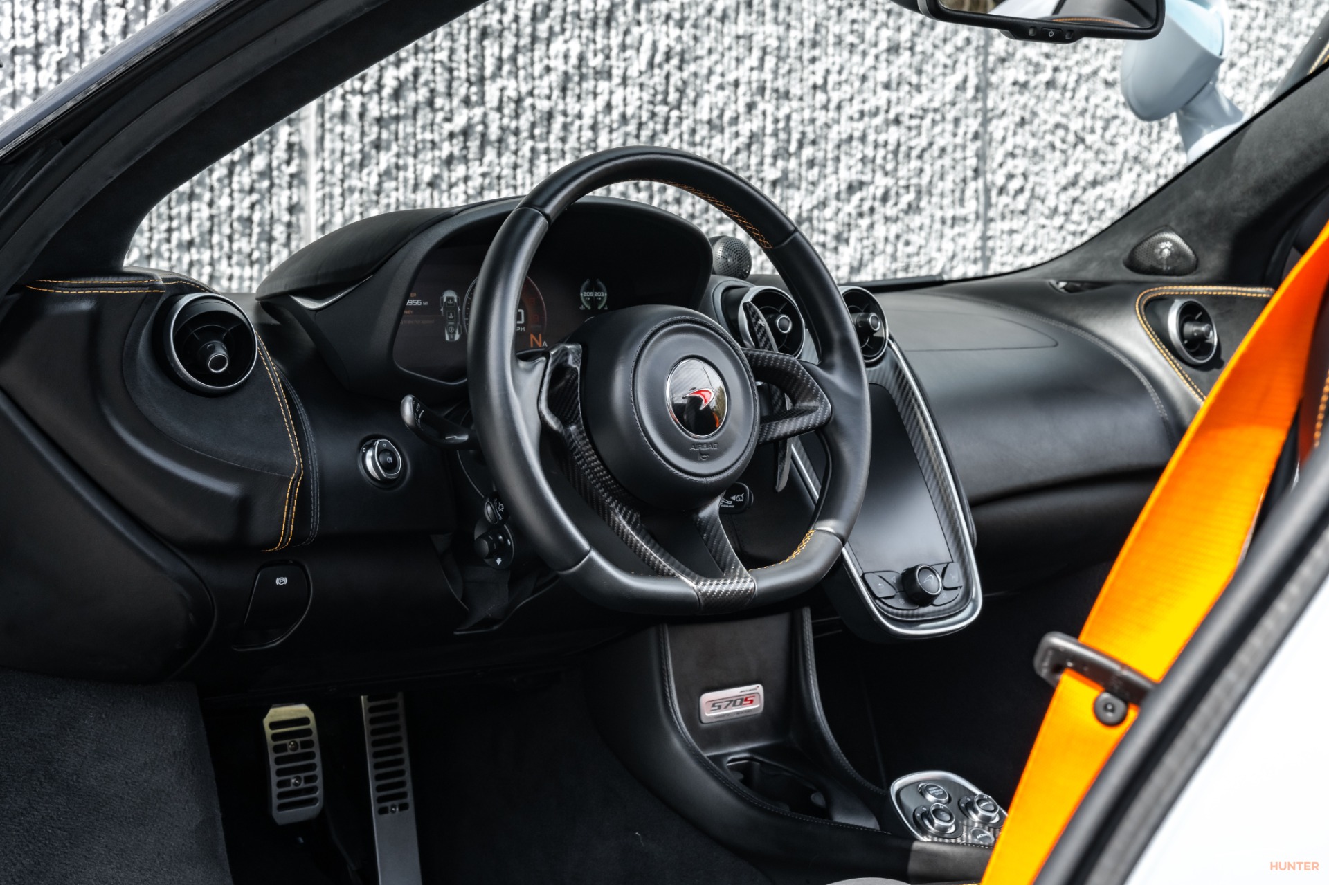 Used 2018 McLaren 570S Spider MSO Ceramic Grey, Lux Pack, Fabspeed